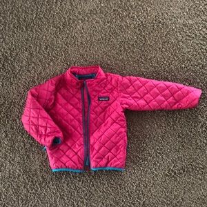 pink kids patagonia jacket